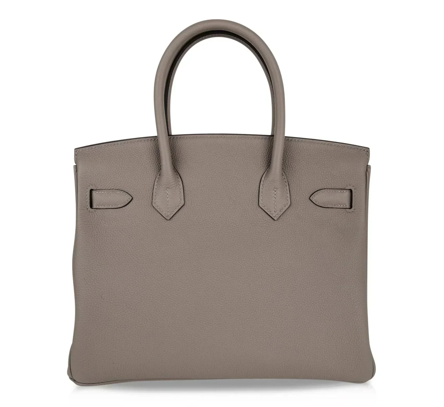 Birkin 30 Bag Gris Asphalte Togo Palladium Hardware