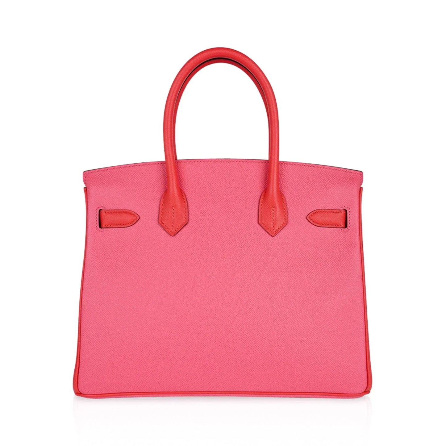 Special Order HSS Birkin 30 Bag Rose Azalee & Rose Jaipur Epsom with Brushed Palladium Hardware