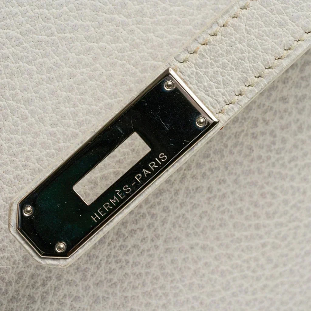 Kelly 35 Bag Dalmation Buffalo Skipper Palladium Hardware