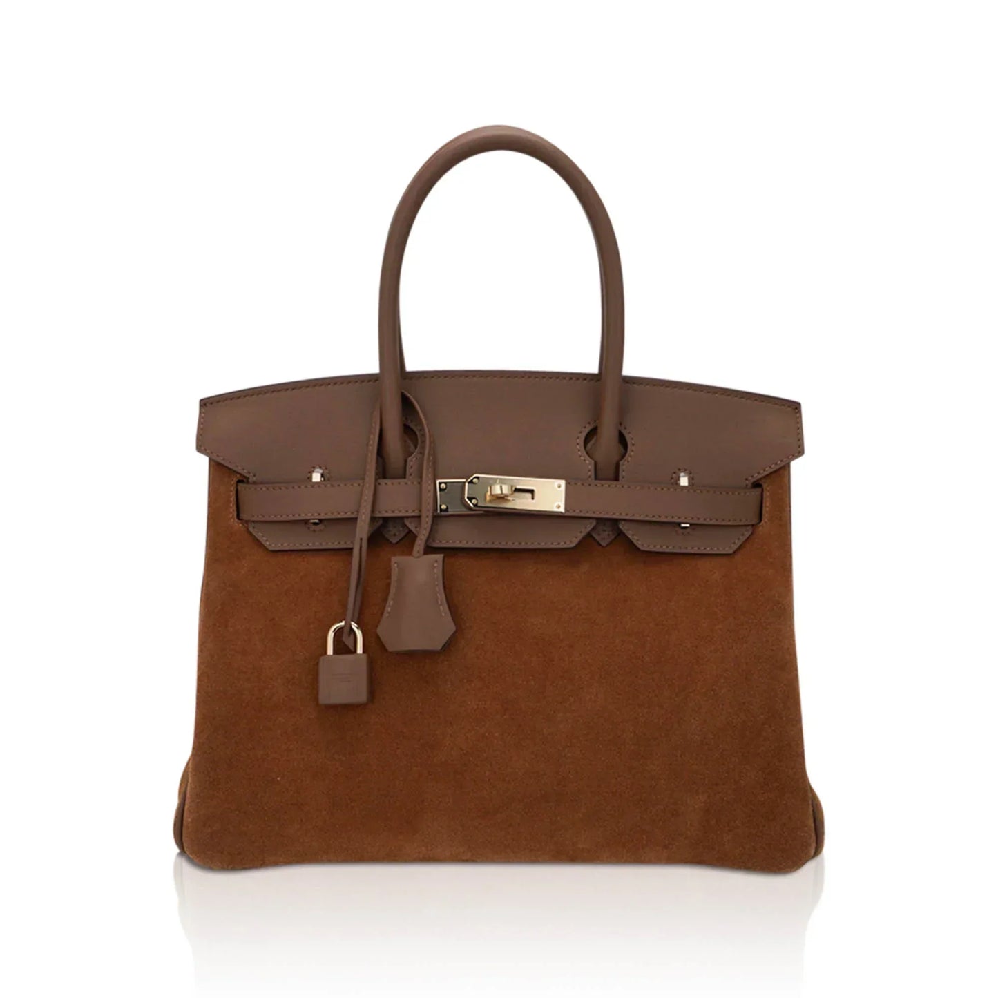 Limited Edition Birkin 30 Grizzly Bag Alezan Permabrass Hardware