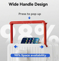 Versatile Hard-Shell Carry-On Luggage with Smart Travel Features