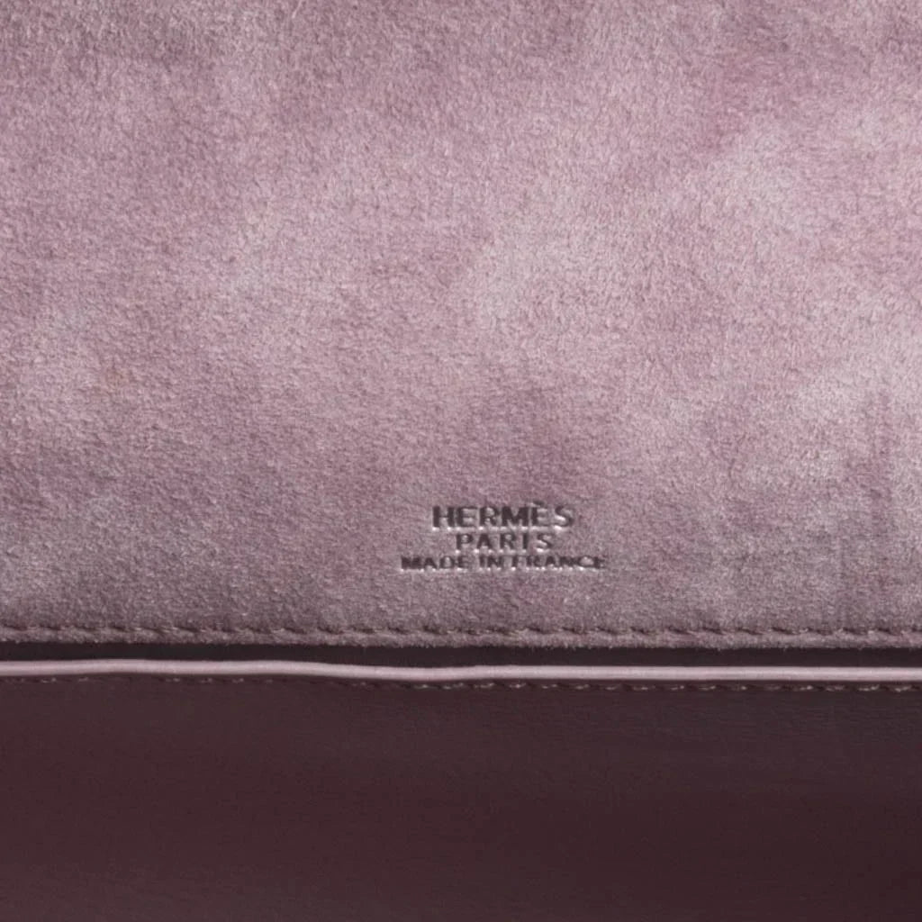 Kelly Pochette Lilac Doblis Suede Palladium