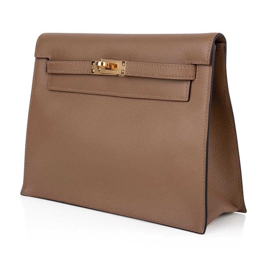 Kelly Danse Bag Beige de Weimar Swift Gold Hardware