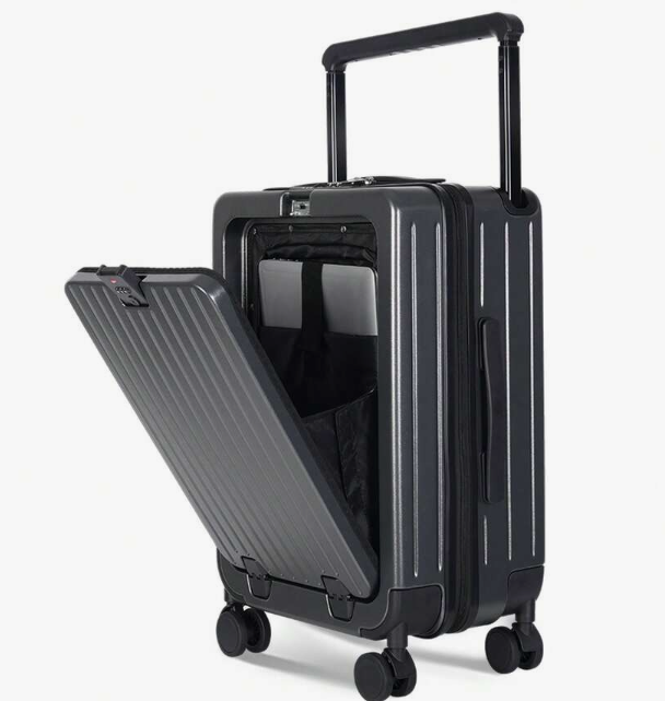 Versatile Hard-Shell Carry-On Luggage with Smart Travel Features