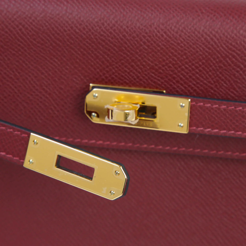 Kelly To Go Evercolor Leather Handheld Crossbody Palladium Hardware