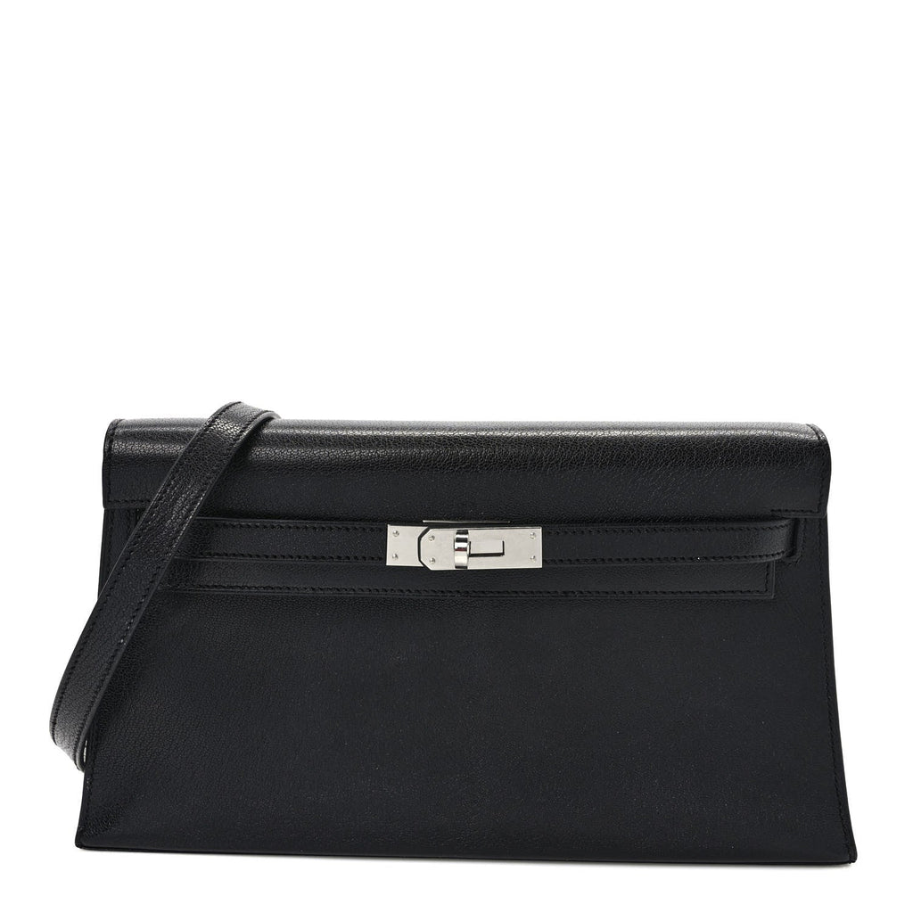 Kelly Elan Black Chevre Chamkila Palladium Hardware