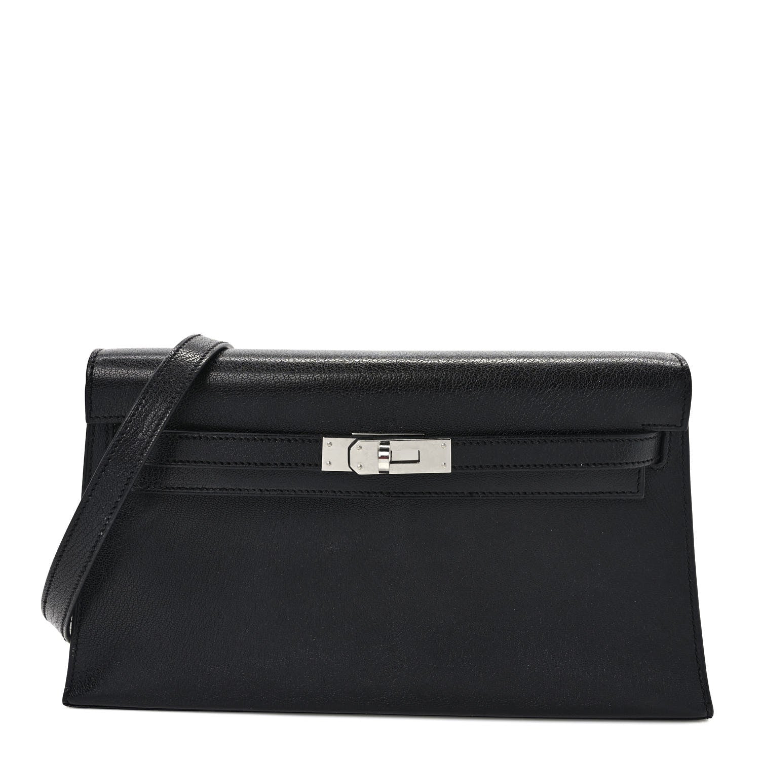 Kelly Elan Black Chevre Chamkila Palladium Hardware