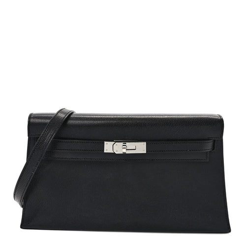 Kelly Elan Black Chevre Chamkila Palladium Hardware