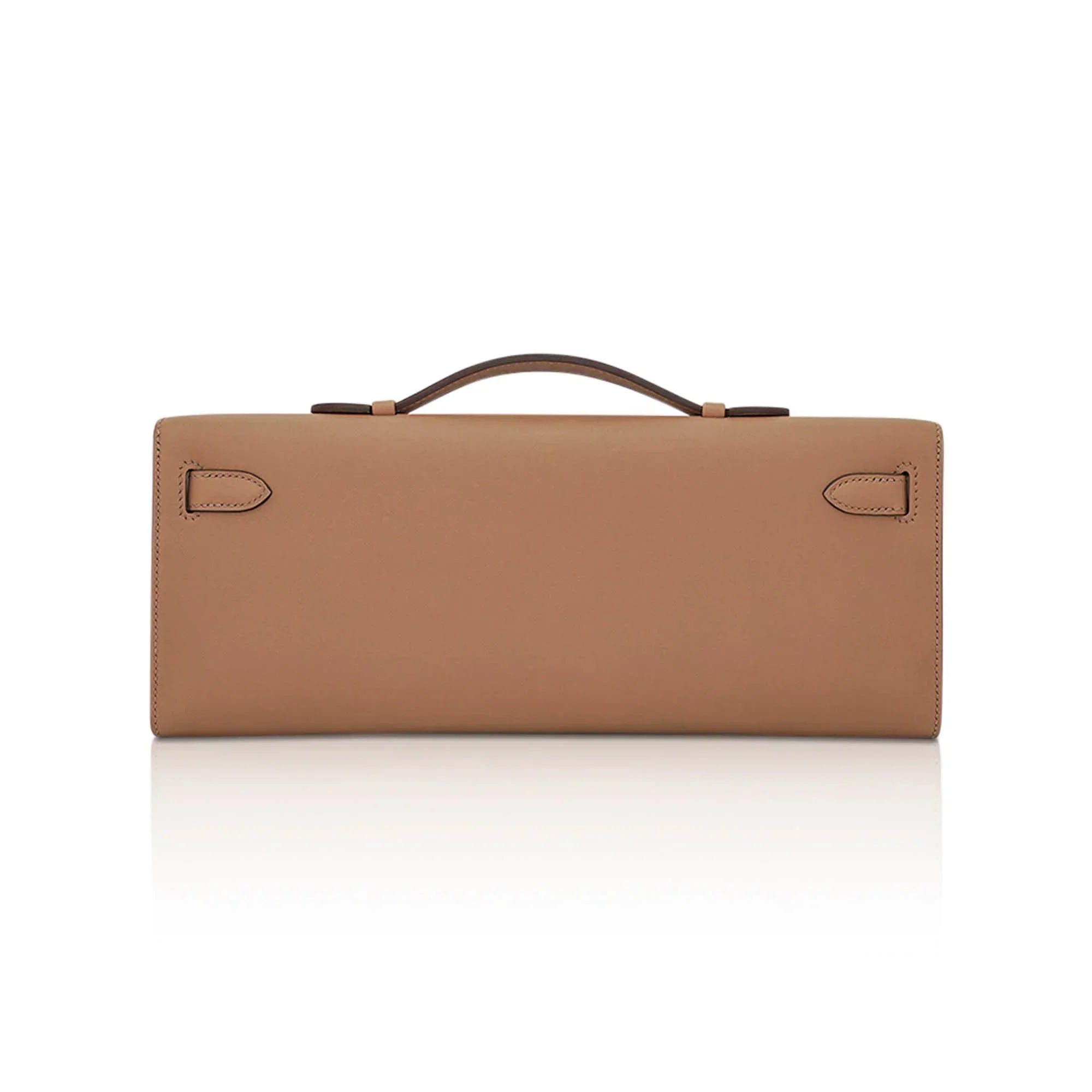 Limited Edition Kelly Cut Bag Biscuit with Gold Hardware