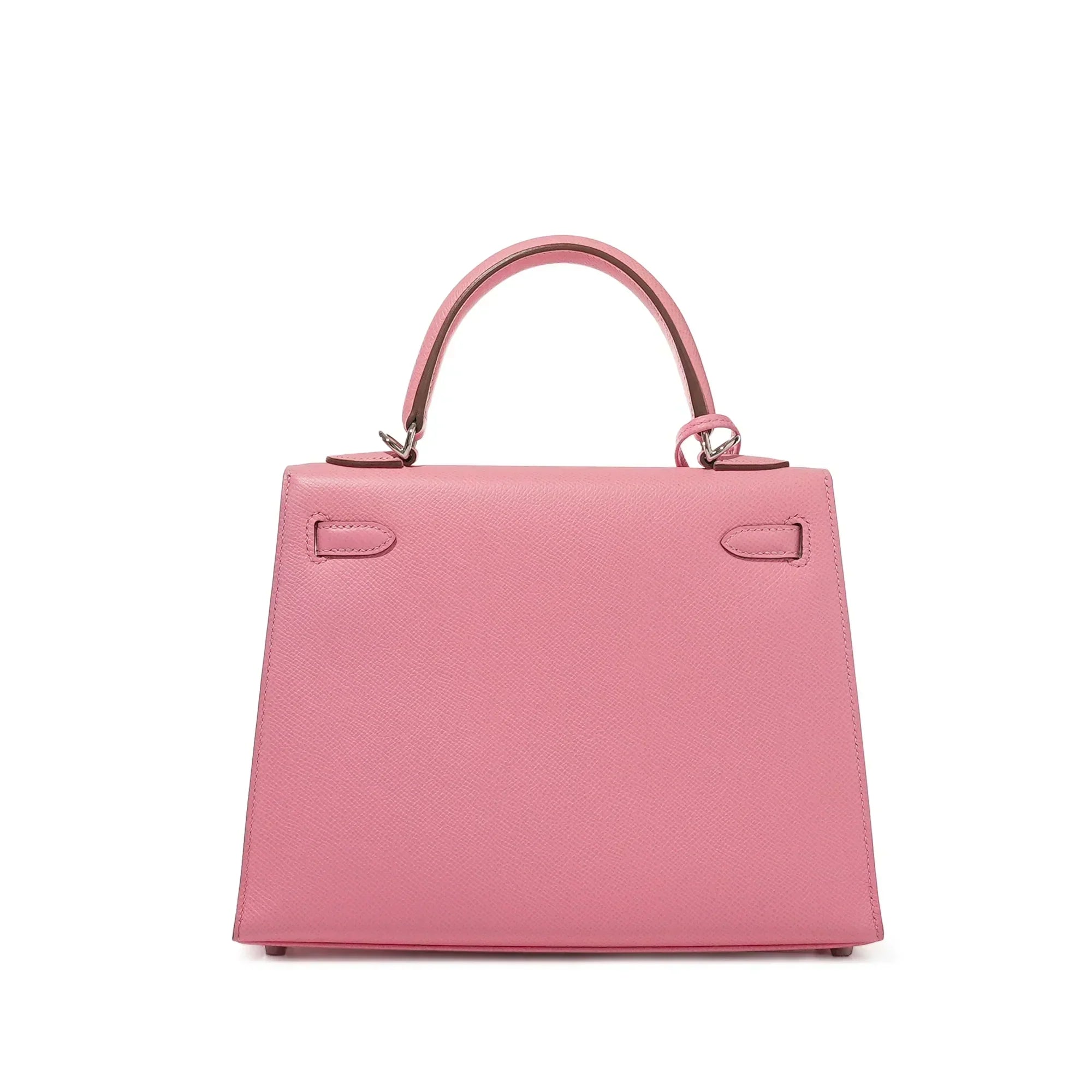 Kelly Rose Confetti Epsom Sellier Palladium Hardware