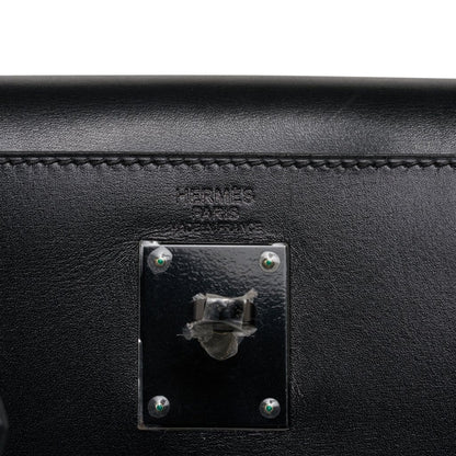 Kelly 32 So Black Bag Box Leather Limited Edition