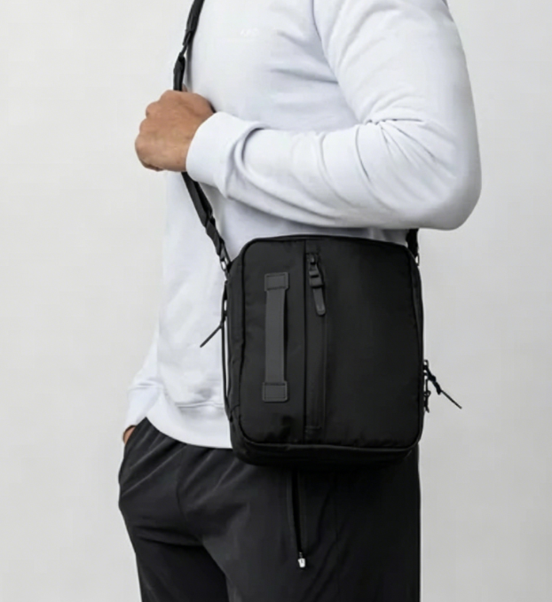 Versatile Tech Organizer & Crossbody Sling Bag