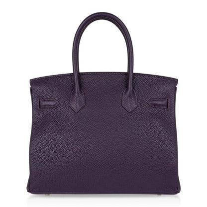 Birkin 30 Bag Raisin Rich Original Colour Gold Hardware Togo Leather
