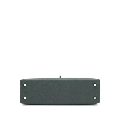 Kelly 20 II Vert Amande and Black Epsom Mini Palladium Hardware