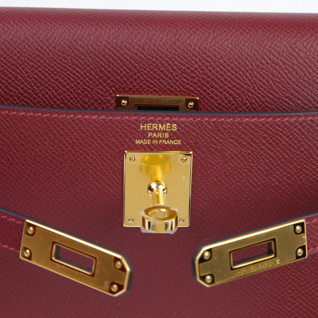 Kelly To Go Evercolor Leather Handheld Crossbody Palladium Hardware