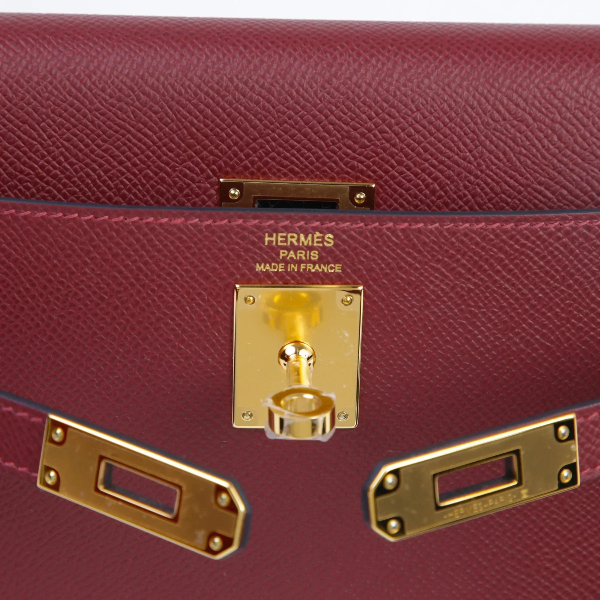 Kelly To Go Evercolor Leather Handheld Crossbody Palladium Hardware