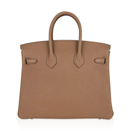 Birkin 25 Bag in Chai Togo Leather with Gold Hardware