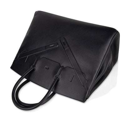 Shadow Birkin 35 Bag Limited Edition Black Swift Leather New