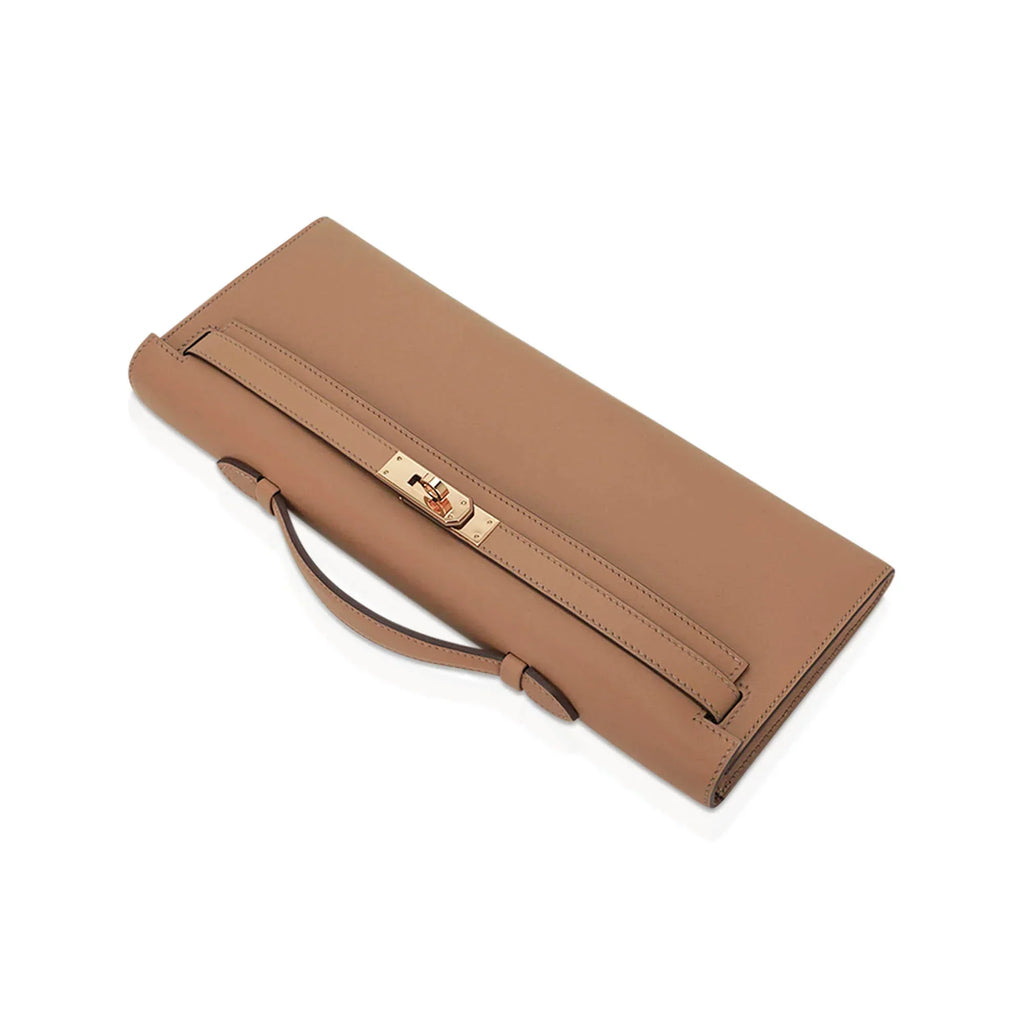 Limited Edition Kelly Cut Bag Biscuit with Gold Hardware