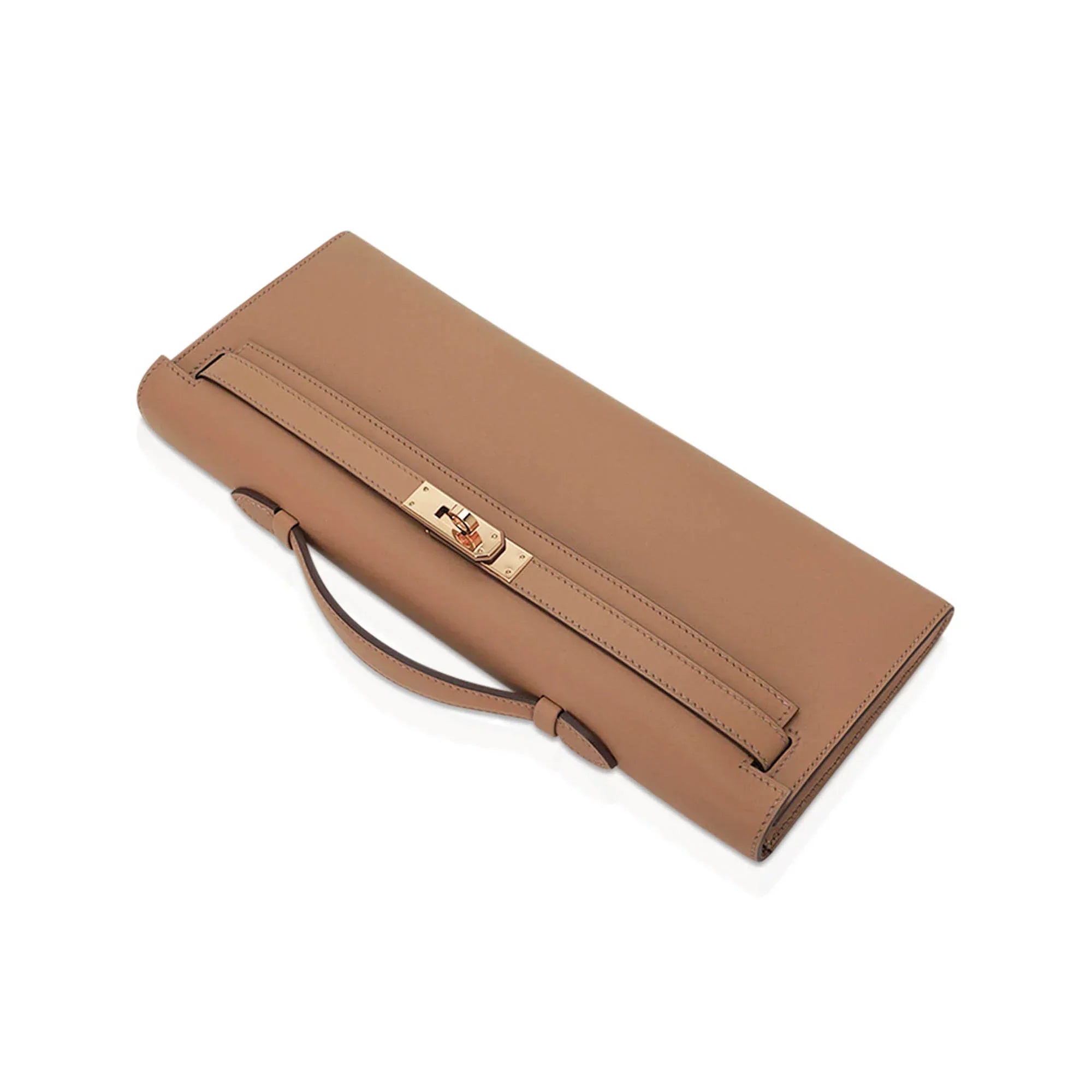 Limited Edition Kelly Cut Bag Biscuit with Gold Hardware
