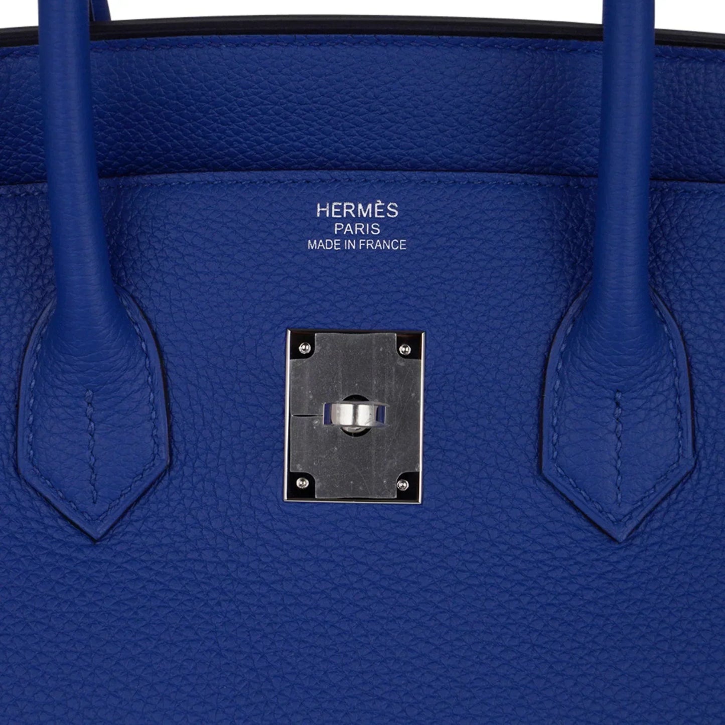 Birkin 35 Bag Blue de France Togo Leather with Palladium Hardware