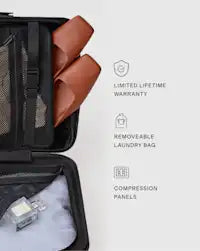 Lightweight Hard-Shell Carry-On Luggage for Effortless Travel