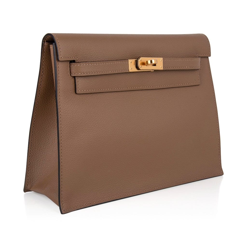 Kelly Danse Bag Beige de Weimar Swift Gold Hardware