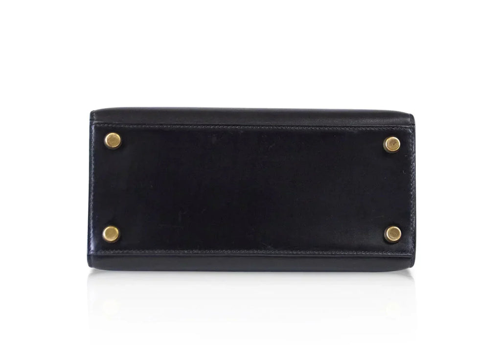 Kelly 20 Mini Sellier Vintage Bag Box Leather Gold Hardware