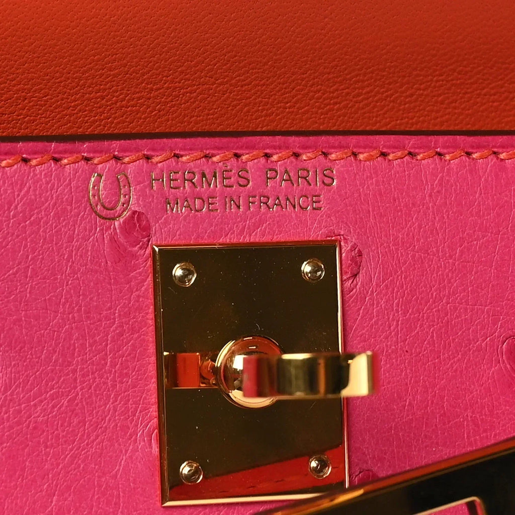 Kelly Sellier Mini 20 Rose Pop Orange Poppy gold Hardware