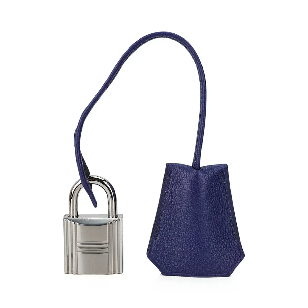 Kelly 50 Voyage Blue De Malte Bag Palladium Hardware Novillo Leather Limited Edition