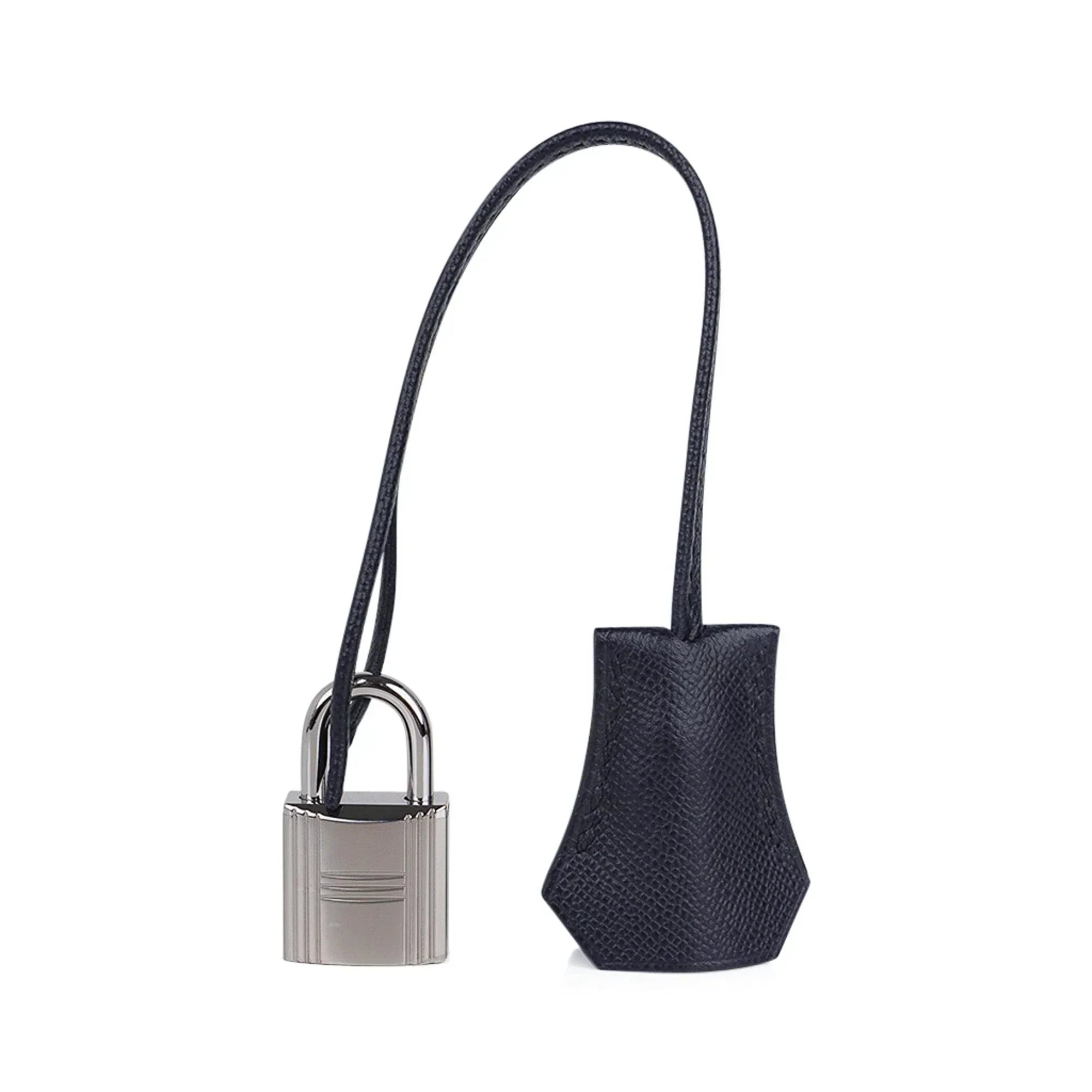 Verso Kelly Sellier 25 Bag Bleu de Minuit & Etrusque Veau Madame Leather with Palladium Hardware