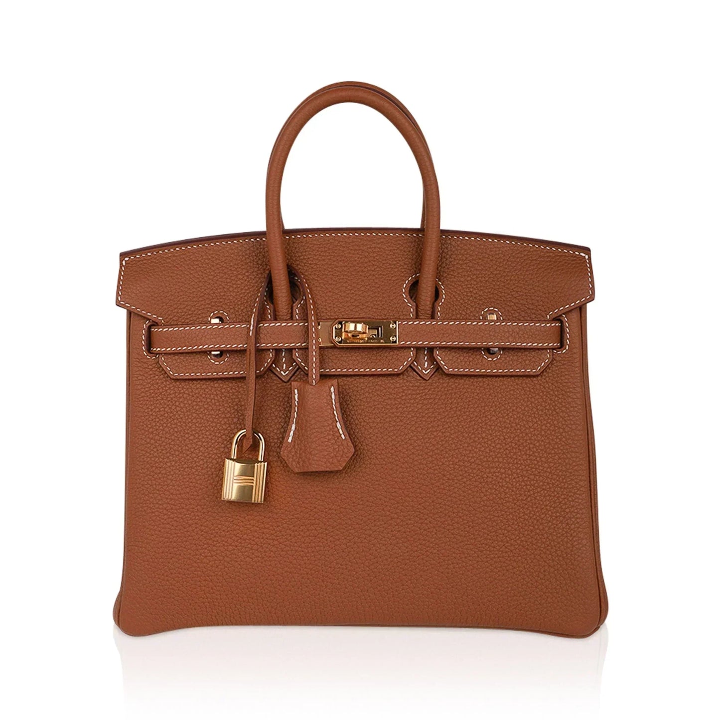 Birkin 25 Bag Gold Togo Leather with Gold Hardware