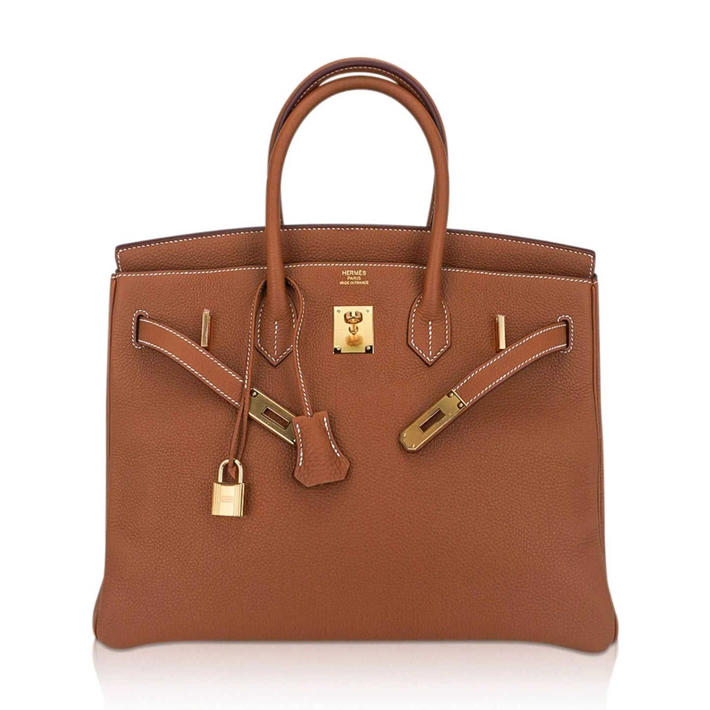 Birkin 35 Bag Gold Togo Leather with Gold Hardware