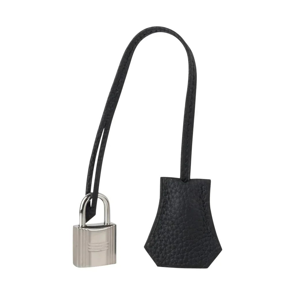 Kelly 25 Bag Black Togo Palladium Hardware (Retourne)