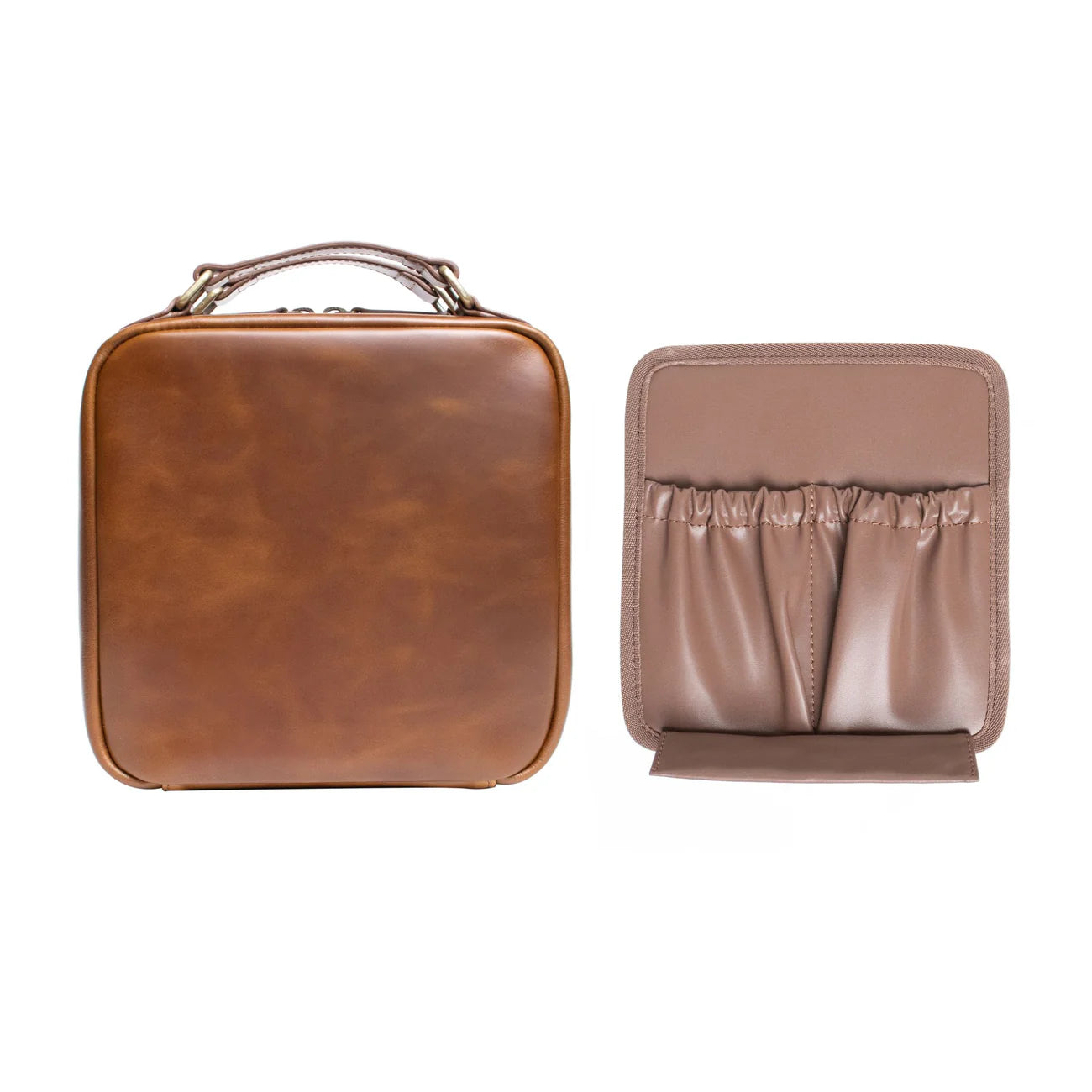Removable Divider Travel Makeup Case