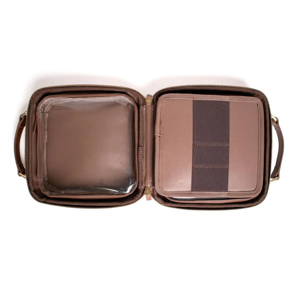 Removable Divider Travel Makeup Case