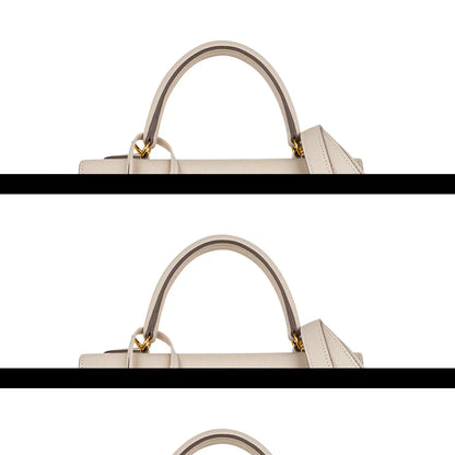 Kelly 25 Sellier Bag Craie Epsom Leather with Gold Hardware