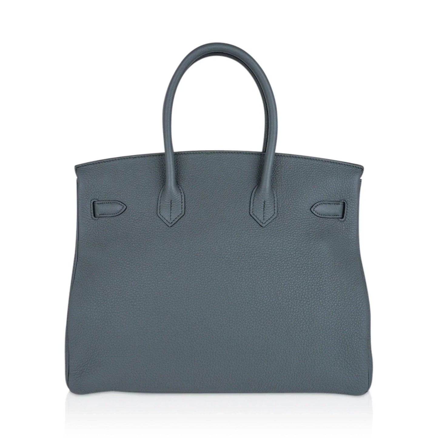 Birkin 35 Bag Vert Amande Togo Leather with Palladium Hardware