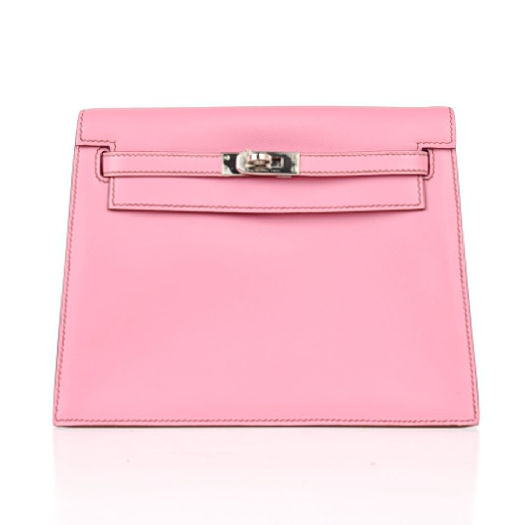 Kelly Danse Bag 5P Pink Swift Palladium