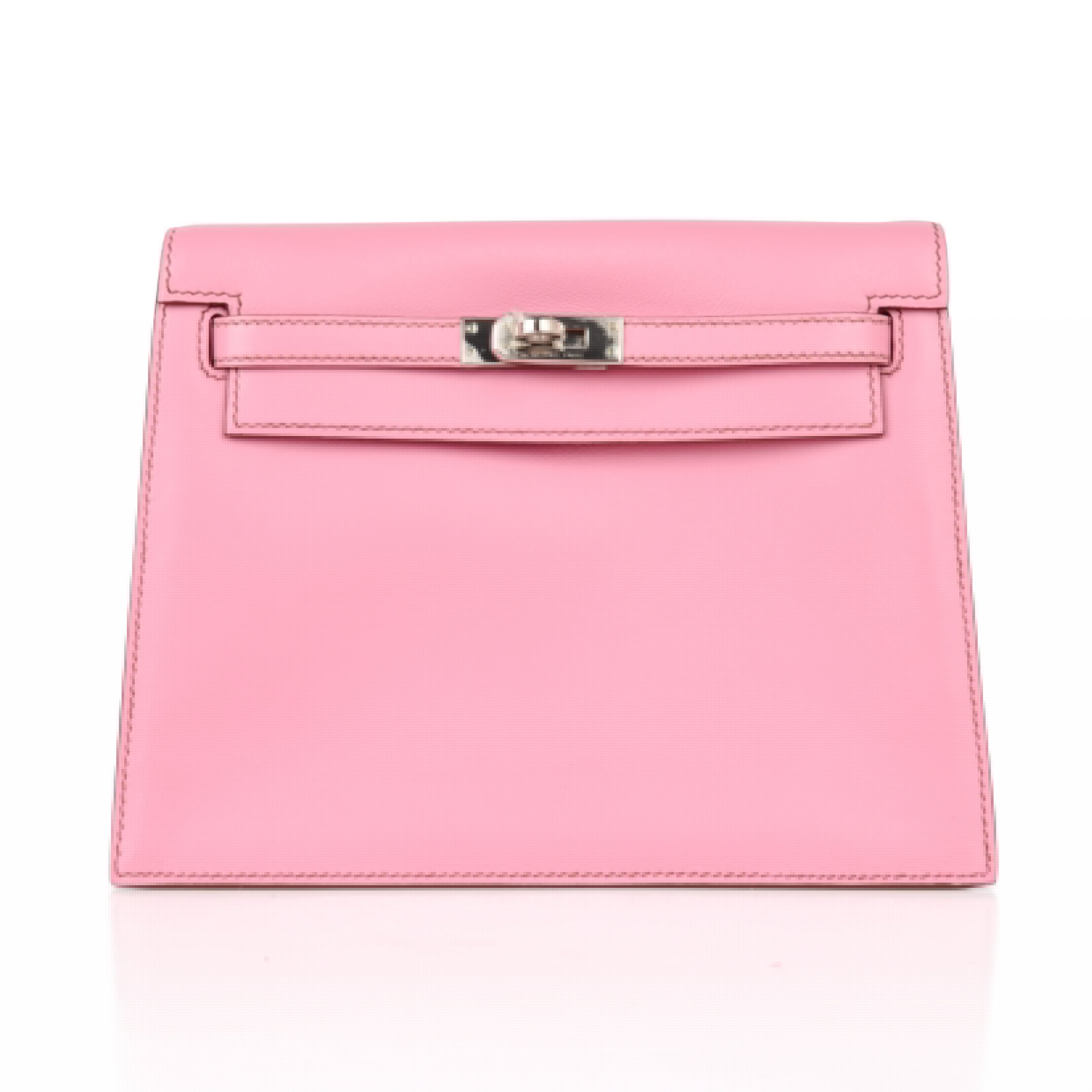 Kelly Danse Bag 5P Pink Swift Palladium