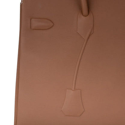 Shadow Birkin 35 Bag Limited Edition Gold Evercalf Leather New