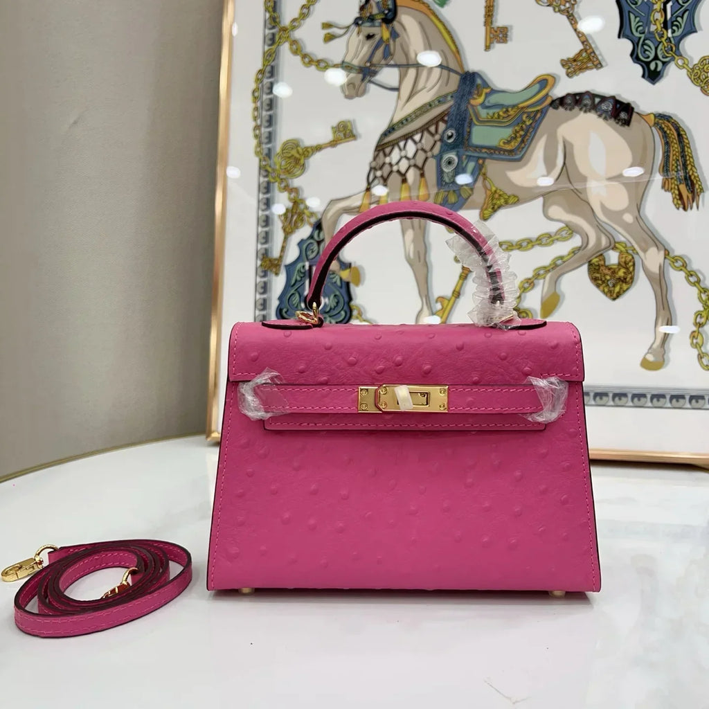Kelly Sellier Mini 20 Rose Pop Orange Poppy gold Hardware