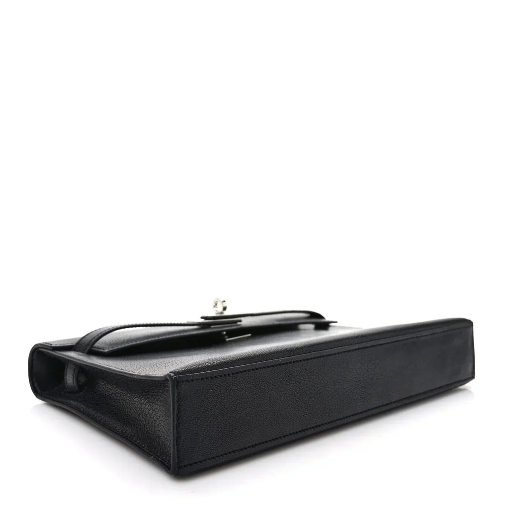 Kelly Elan Black Chevre Chamkila Palladium Hardware