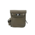 Kelly Jump Backpack Etoupe Swift with Palladium Hardware