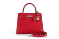 Kelly Sellier Verso Rouge Piment Palladium Hardware