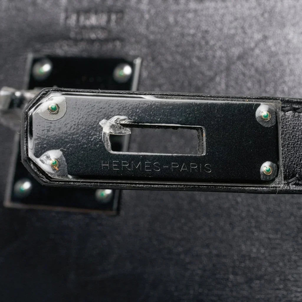 Kelly 32 So Black Bag Box Leather Limited Edition