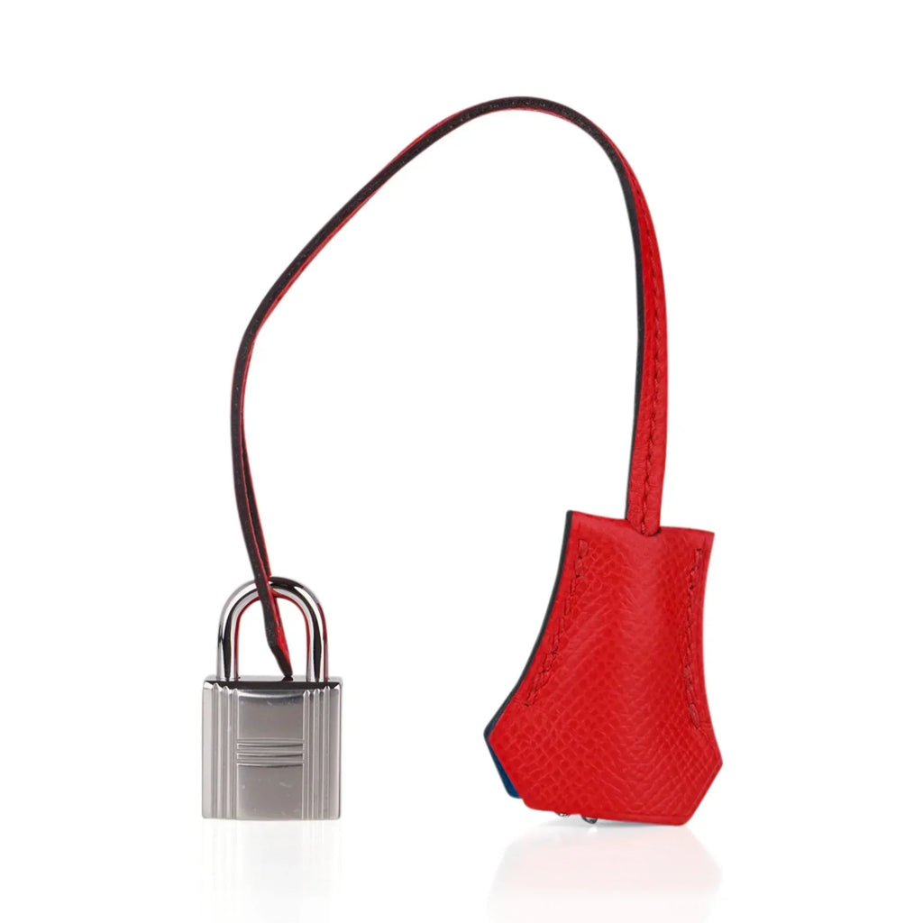 Kelly 28 Casaque Sellier Bag Rouge de Coeur/Rose Extreme Limited Edition