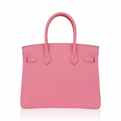 Birkin 30 Bag Rose Confetti Epsom Leather with Palladium Hardware