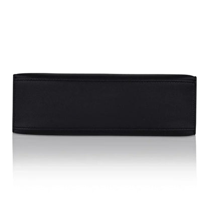 Kelly Pochette Bag Black Rose Gold Hardware Clutch