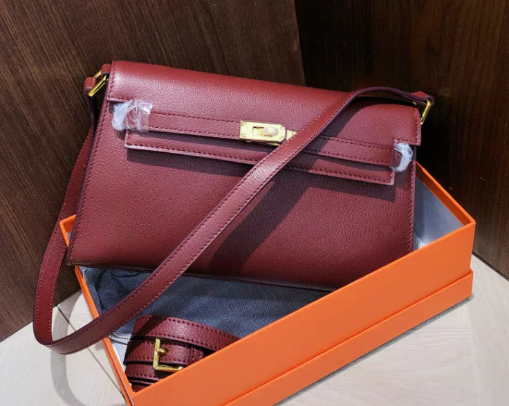 Kelly To Go Evercolor Leather Handheld Crossbody Palladium Hardware